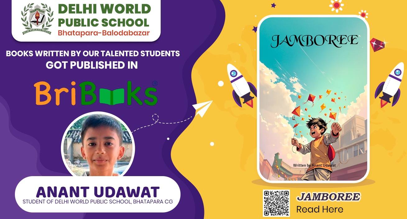 Anant Udawat publishes a book through BriBooks: Jamboree