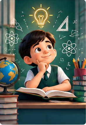 Students exploring knowledge and innovation