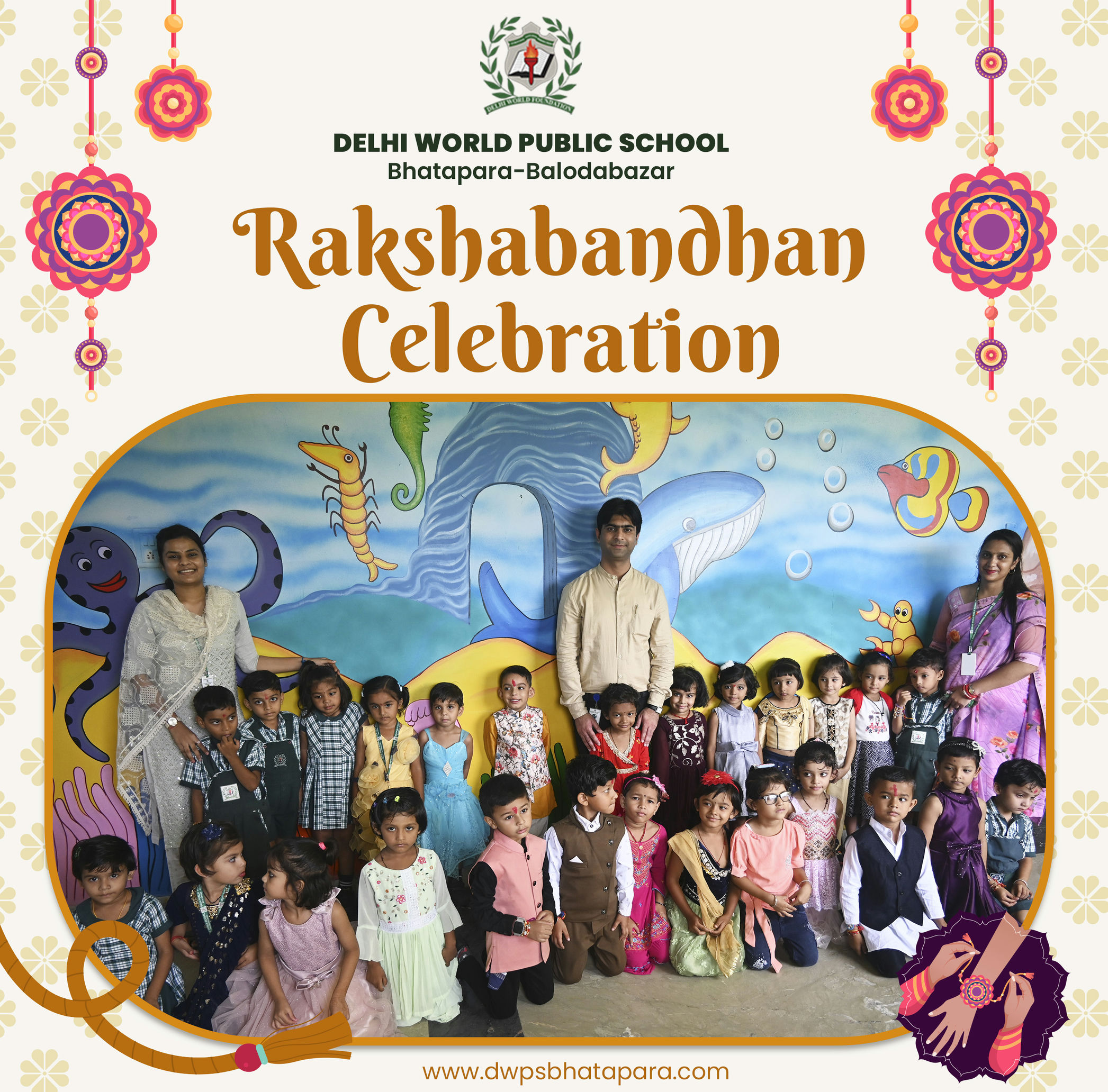 DWPS Bhatapara - Rakshabandhan Celebration