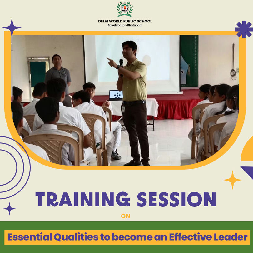 DWPS Bhatapara - Training Session on Essential Qualities to Become an Effective Leader